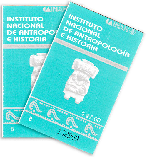 Tickets to the Archaeological Site of Chicanna