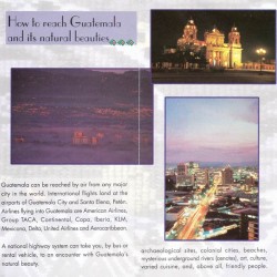 Guatemala Nature Pamphlet - Getting There