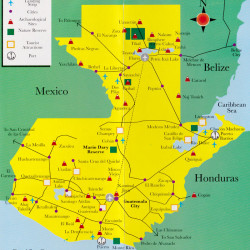 Guatemala Map