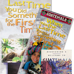 Guatemalan tourist pamphlets from 2002