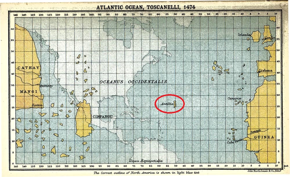 A Copy of Toscanelli's Map 