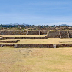 Looking West From Group A at Teotenango