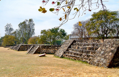 Row of Altars at Teopanzolco
