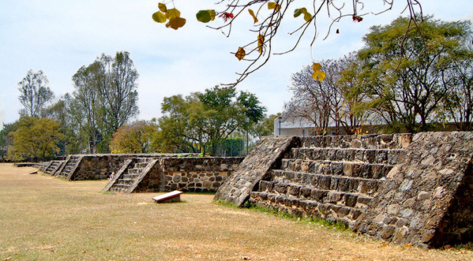Row of Altars at Teopanzolco