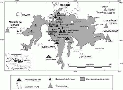 Region affected by Lava Flow