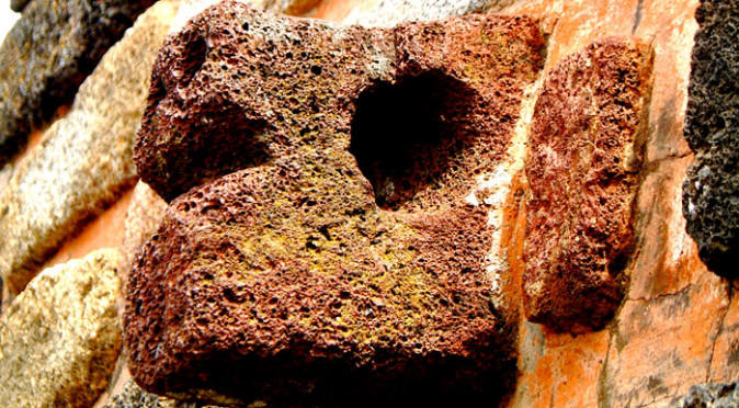 Carving on Building-1 at Teopanzolco