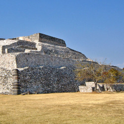 Rear of the Temple of the Stela at Xoxhicalco
