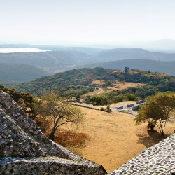 South-West Landscape of La Malinche at Xochicalco