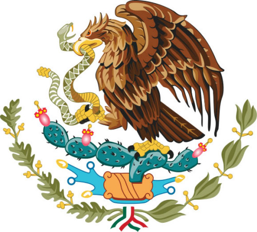 W0119CA: Mexican Coat of Arms
