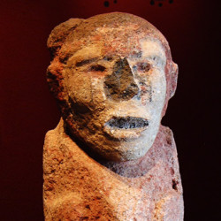 Hunchback Statue at Malinalco