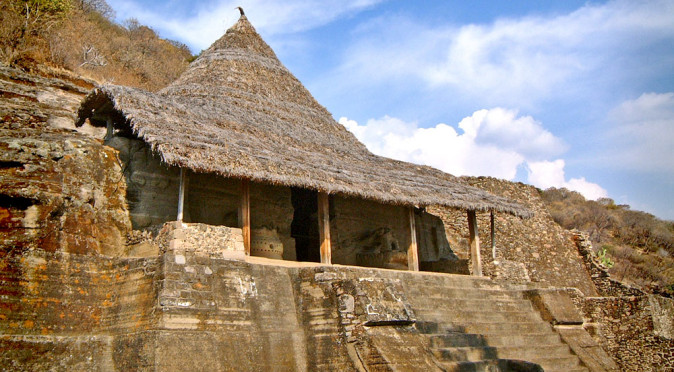 The Cuauhcalli at Malinalco