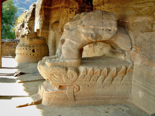 Cuauhcalli Doorway at Malinalco