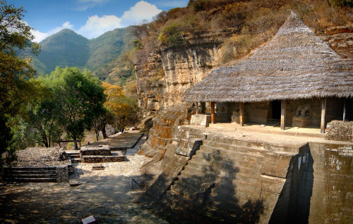Structure I, VI, VII & VIII at Malinalco