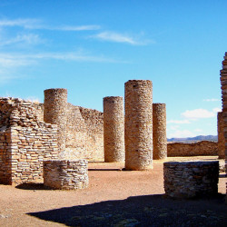 Salon de las Columnas at La Quemada