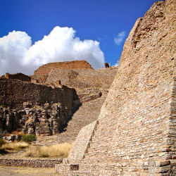 Votive Pyramid at La Quemada