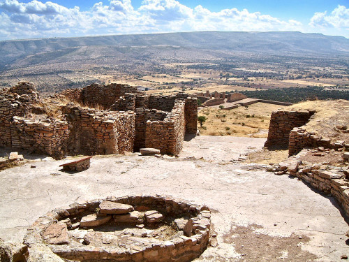 Patio Circular at La Quemada