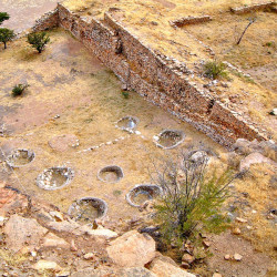 Excavation Pits at La Quemada