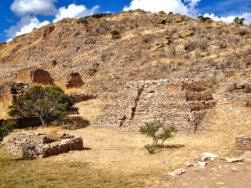Piramide de los Sacrificios at La Quemada