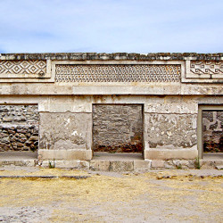 Building 2, which lines the North Side of the Church Group at Mitla