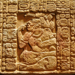 Monument 159 in the Tonina Museum