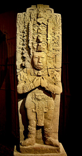 Monument 168 in the Tonina Museum