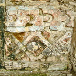 Platform 4 - East Side Stucco at Tonina