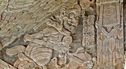 Frieze of the Dream Lords at Tonina