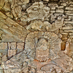 Mural De Las Cuarto Eras at Tonina