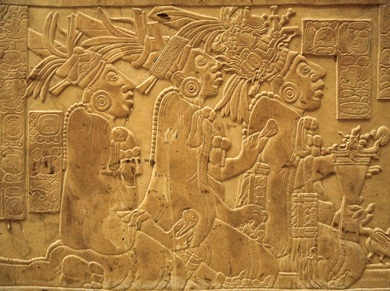 Palenque Temple XIX Platform Relief South