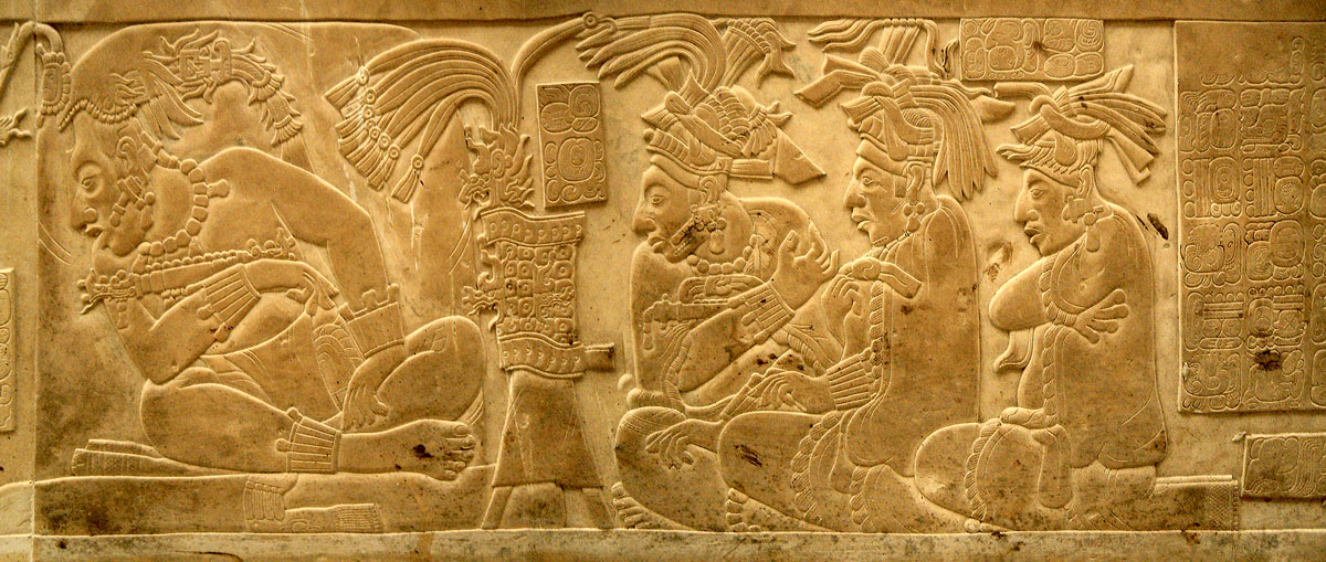 Palenque Temple XIX Platform Relief South