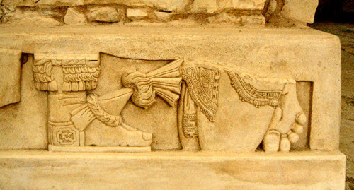 Temple XIX Relief at Palenque