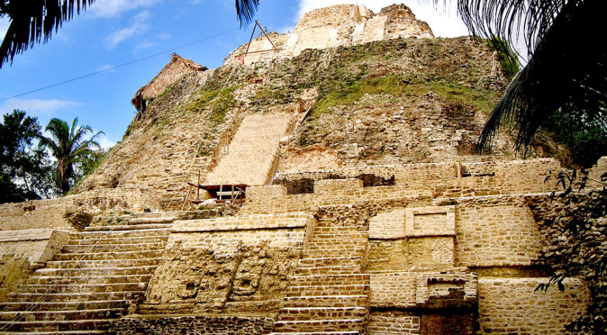 High Temple at Lamanai