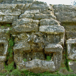 Mask on Structure B4 at Altun Ha