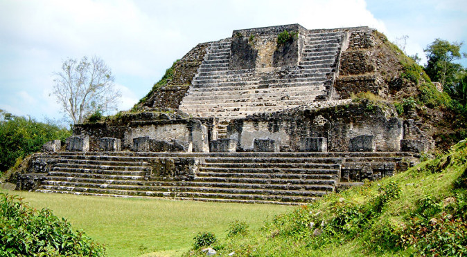 Structure B4 at Altun Ha