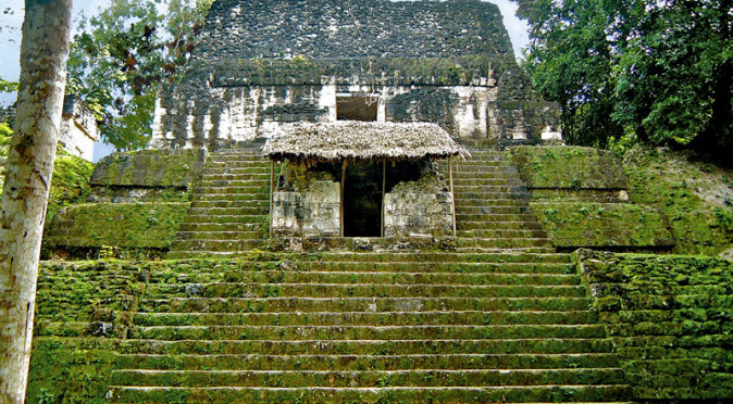 The Temple of Skulls, Structure 5D-87, at Tikal