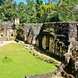 Acanaladuras Palace at Tikal