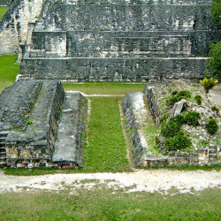 The Ballcourt on the Main Plaza at Tikal