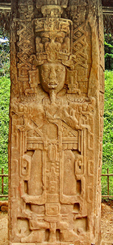 Stela A at Quirigua
