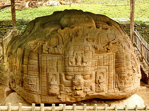 Zoomorph P at Quirigua