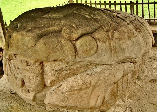 Zoomorph G, or Monument 7, from Quirigua