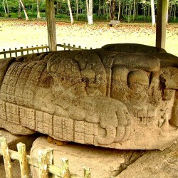 Zoomorfo G at Quirigua