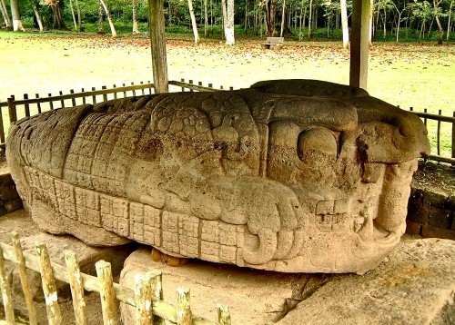 Zoomorph G at Quirigua