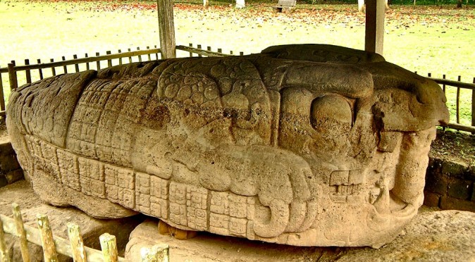 Zoomorfo G at Quirigua