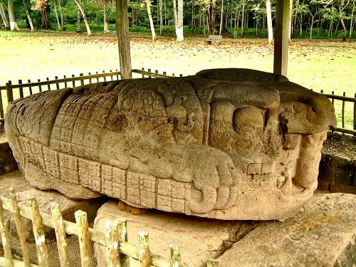 Zoomorph G, or Monument 7, from Quirigua