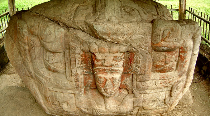 Zoomorfo B at Quirigua