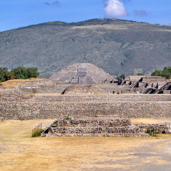Avenue of Dead at Teotihuacan