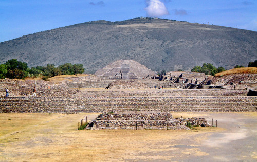 Avenue of Dead at Teotihuacan