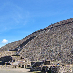 Pyramid of the Sun at Teotihuacan