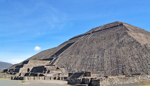 Pyramid of the Sun at Teotihuacan