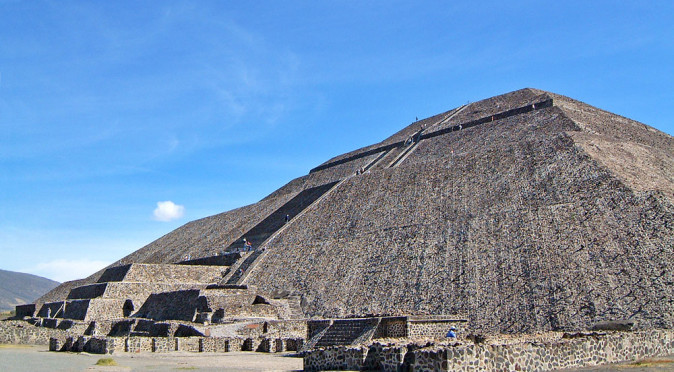 Pyramid of the Sun at Teotihuacan